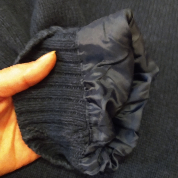 Size M fleece knitted warm zip up Denver Hayes winter sweater - Picture 16 of 16